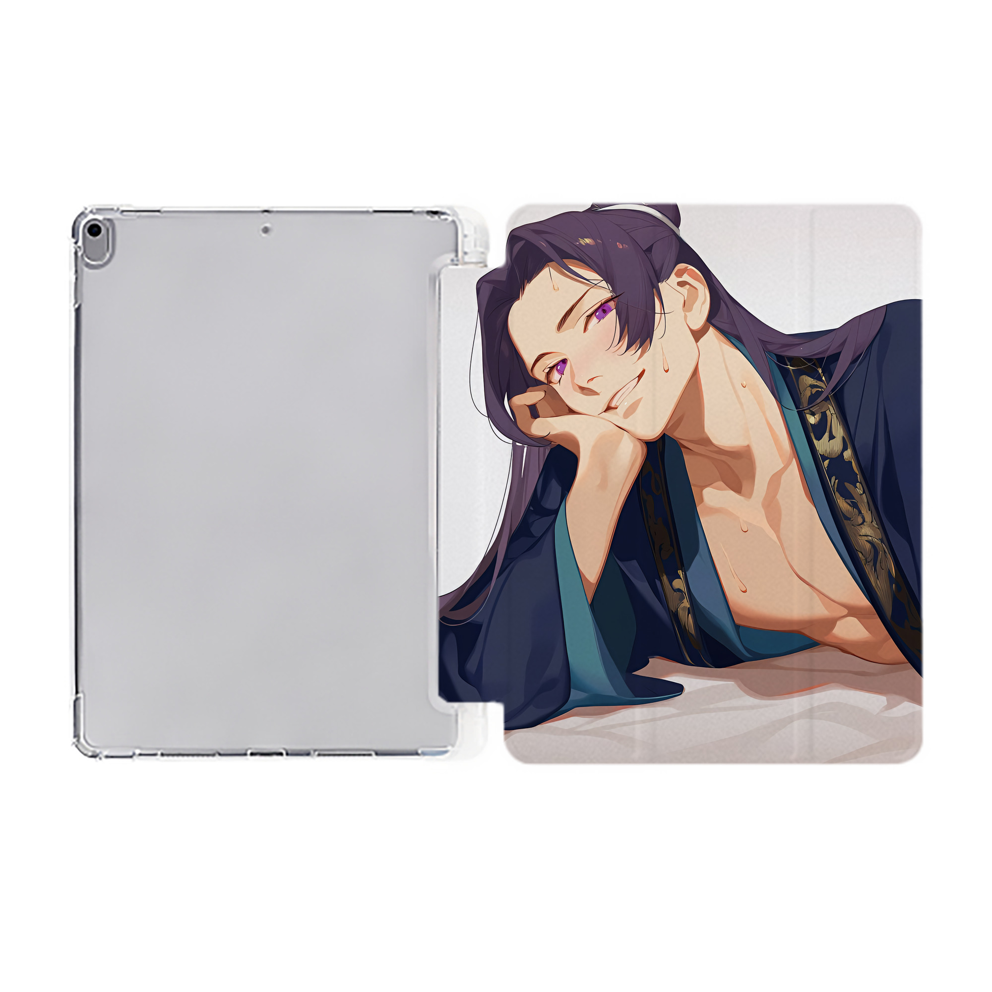 （画像用） 薬屋のひとりごと The Apothecary Diaries IPad ケース ペン収納付き 三つ折りスタンド PUレザー×シリコン 対応機種9.5/10.5/10.9インチ